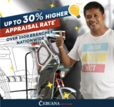 Cebuana Lhuillier Appraisal Rate