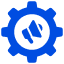 gear megaphone icon