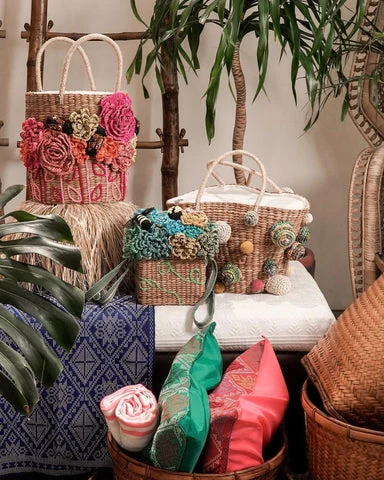 Colourful Kultura handcrafted bags
