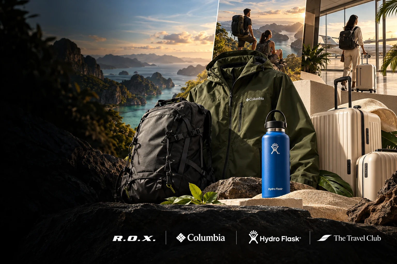 Primer outdoor and travel brand-family concept artwork