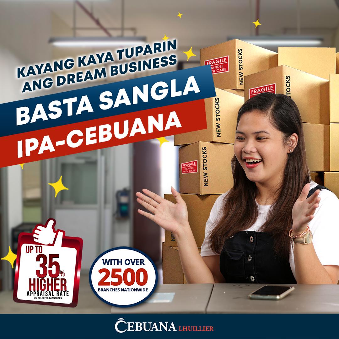 Cebuana Lhuillier social creative connecting pawning with a small business ambition