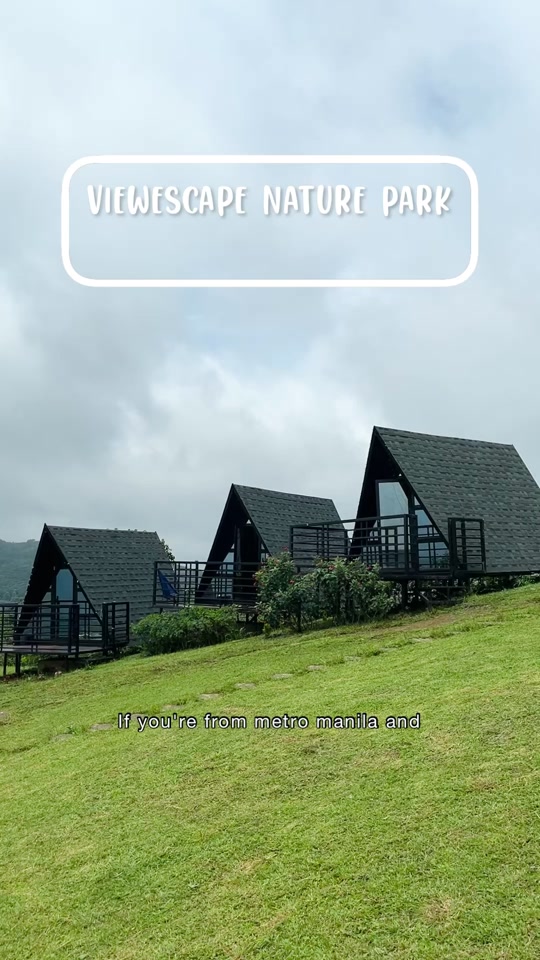 Original Mister Potato reel cover showing cabins at Viewscape Nature Park